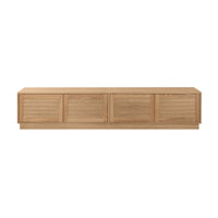 Owen 220cm 4 Doors ETU Entertainment TV Unit Natural