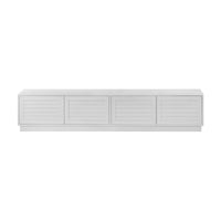 Owen 220cm 4 Doors ETU Entertainment TV Unit White