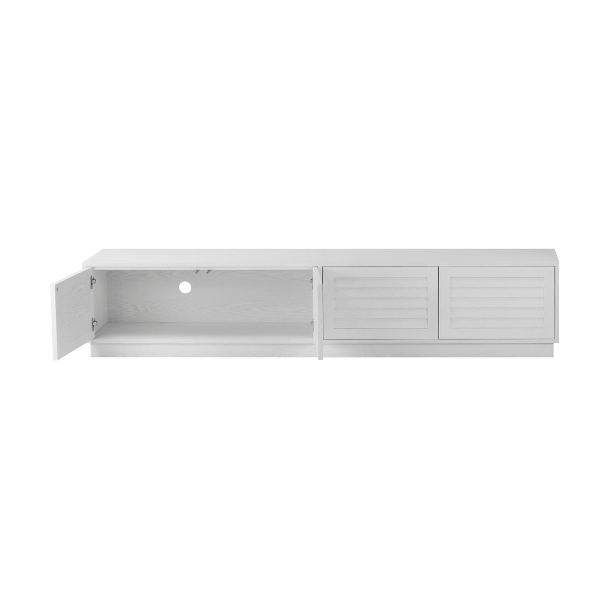 Owen 220cm 4 Doors ETU Entertainment TV Unit White