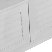 Owen 220cm 4 Doors ETU Entertainment TV Unit White
