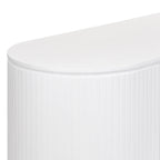 Payton Benjamin Ripple Grand 3 Drawer RHF Computer Work Desk Table White