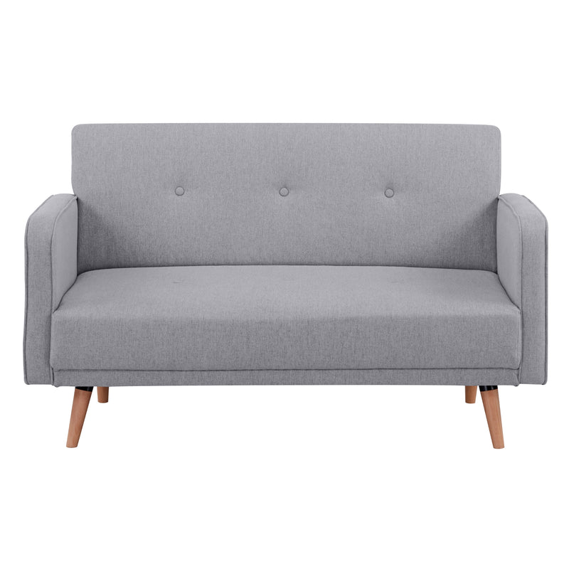 Picasso 2 Seater Fabric Sofa Grey 