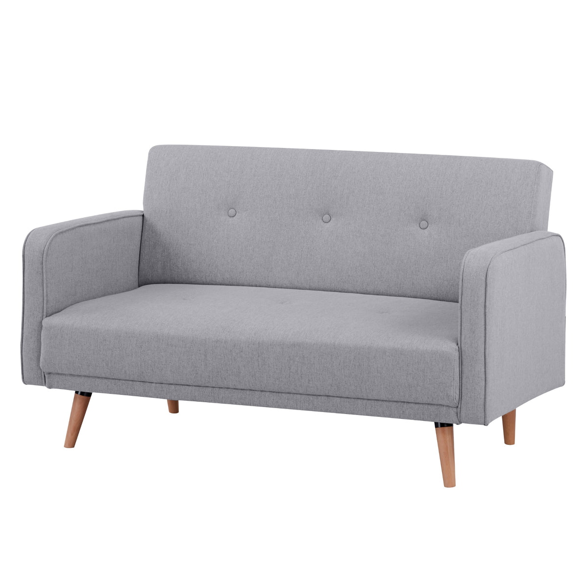 Picasso 2 Seater Fabric Sofa Grey 