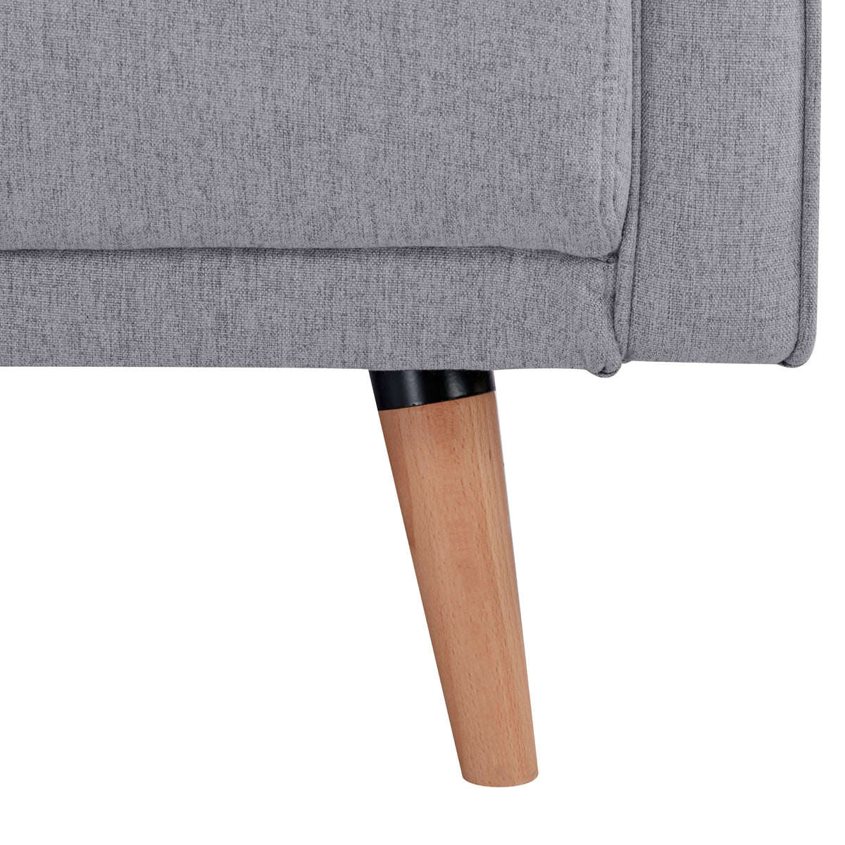Picasso 2 Seater Fabric Sofa Grey 