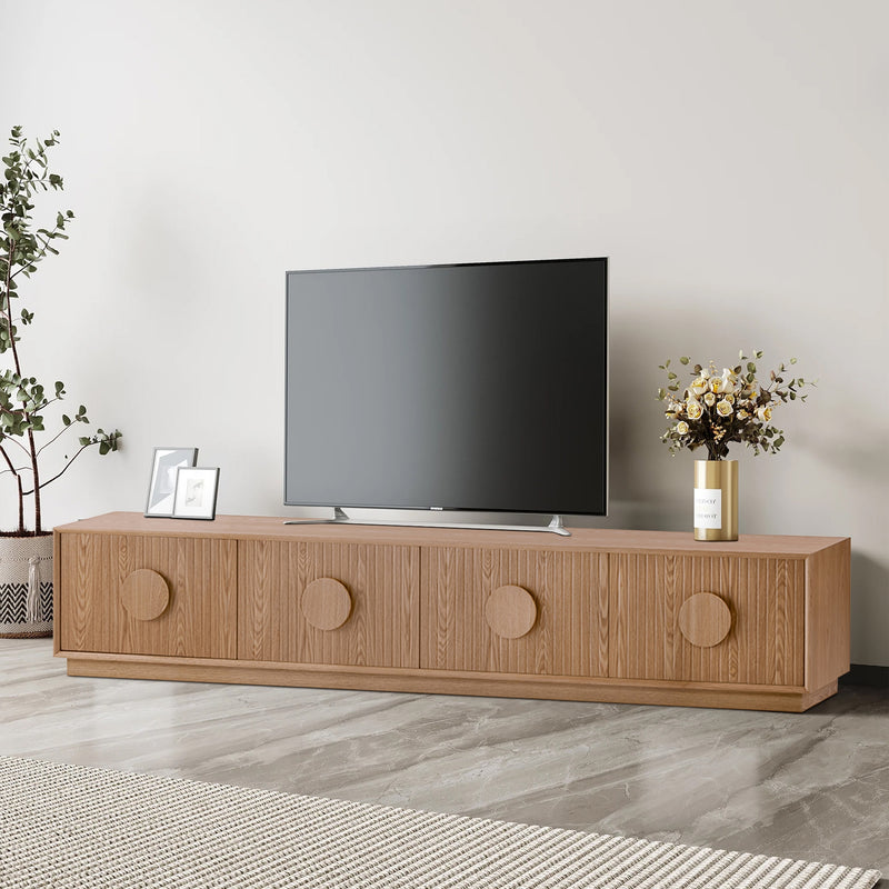 Piper Brighton 230cm 4 Door ETU Entertainment TV Unit Natural