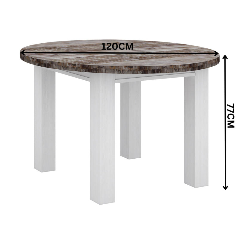 Plumeria 120 Round Dining Table – Divano Furniture