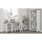 Plumeria Bookshelf 200cm Bookcase Display Unit Solid Acacia Timber Wood 