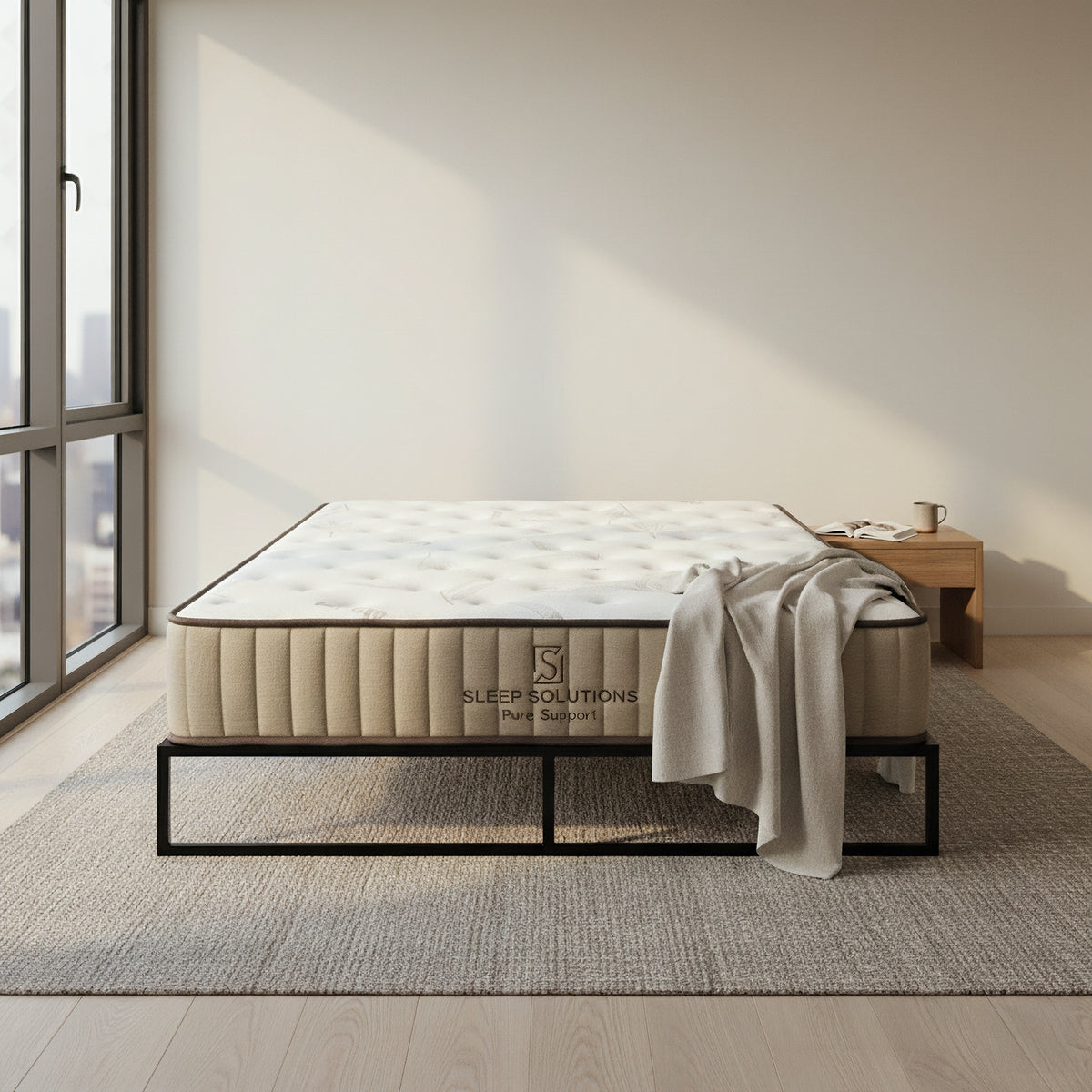 Pure Support Mattress Boxed Pocket Spring Medium Firmness King 