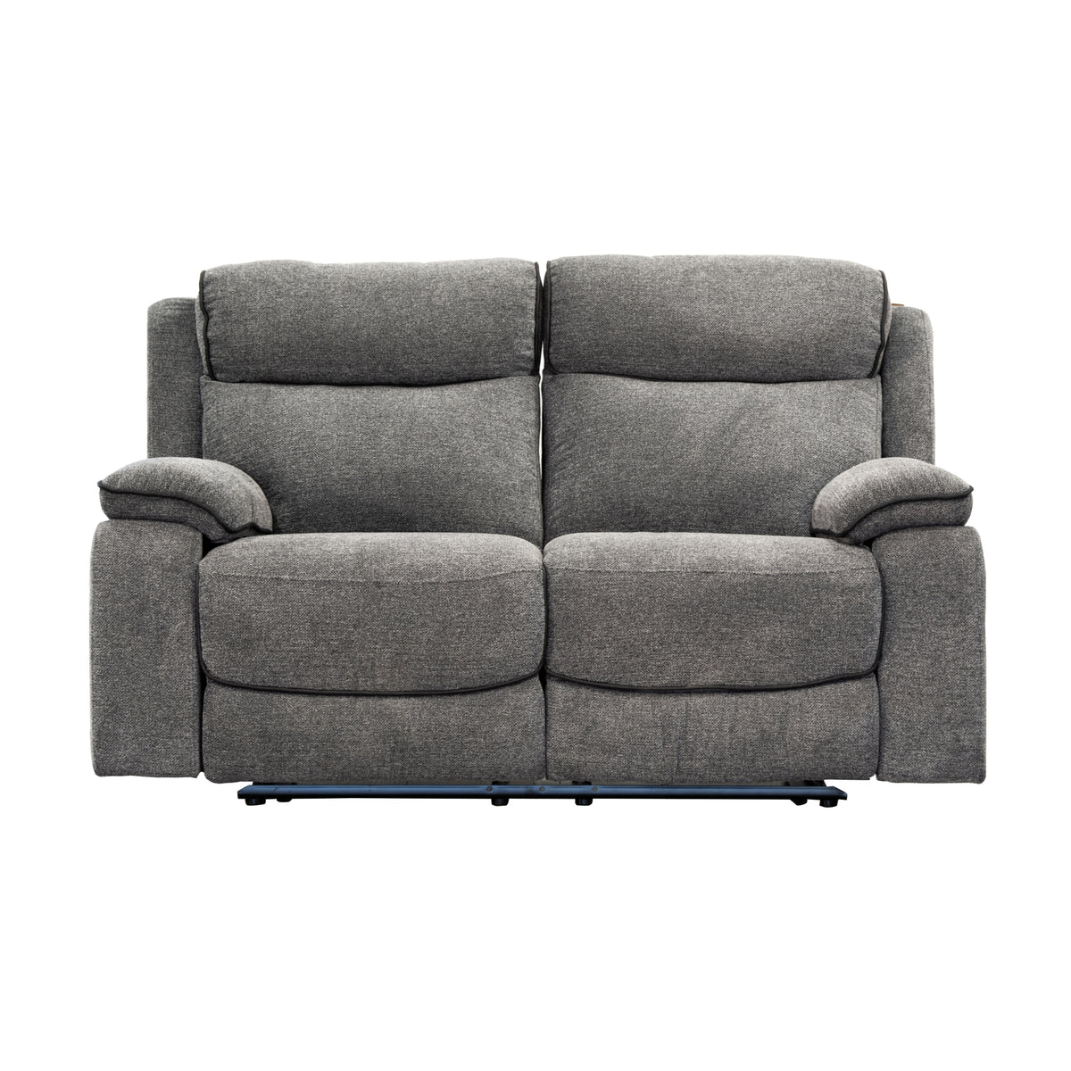 Randy 2 Seater Fabric Electric Recliner Lounge Dante Grey