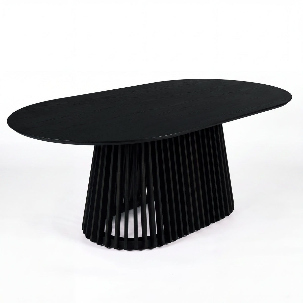 Ravenwood Casablanca 200cm Oval Dining Table Black