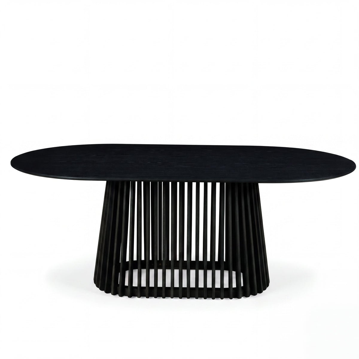 Ravenwood Casablanca 200cm Oval Dining Table Black