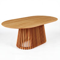 Ravenwood Casablanca 200cm Oval Dining Table Natural