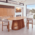 Ravenwood Casablanca 200cm Oval Dining Table Natural