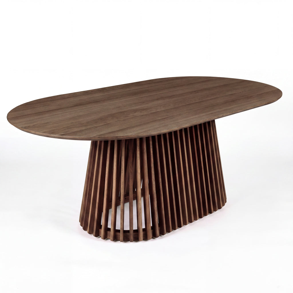 Ravenwood Casablanca 200cm Oval Dining Table Walnut