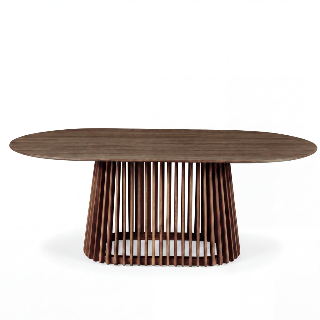 Ravenwood Casablanca 200cm Oval Dining Table Walnut