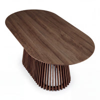 Ravenwood Casablanca 200cm Oval Dining Table Walnut