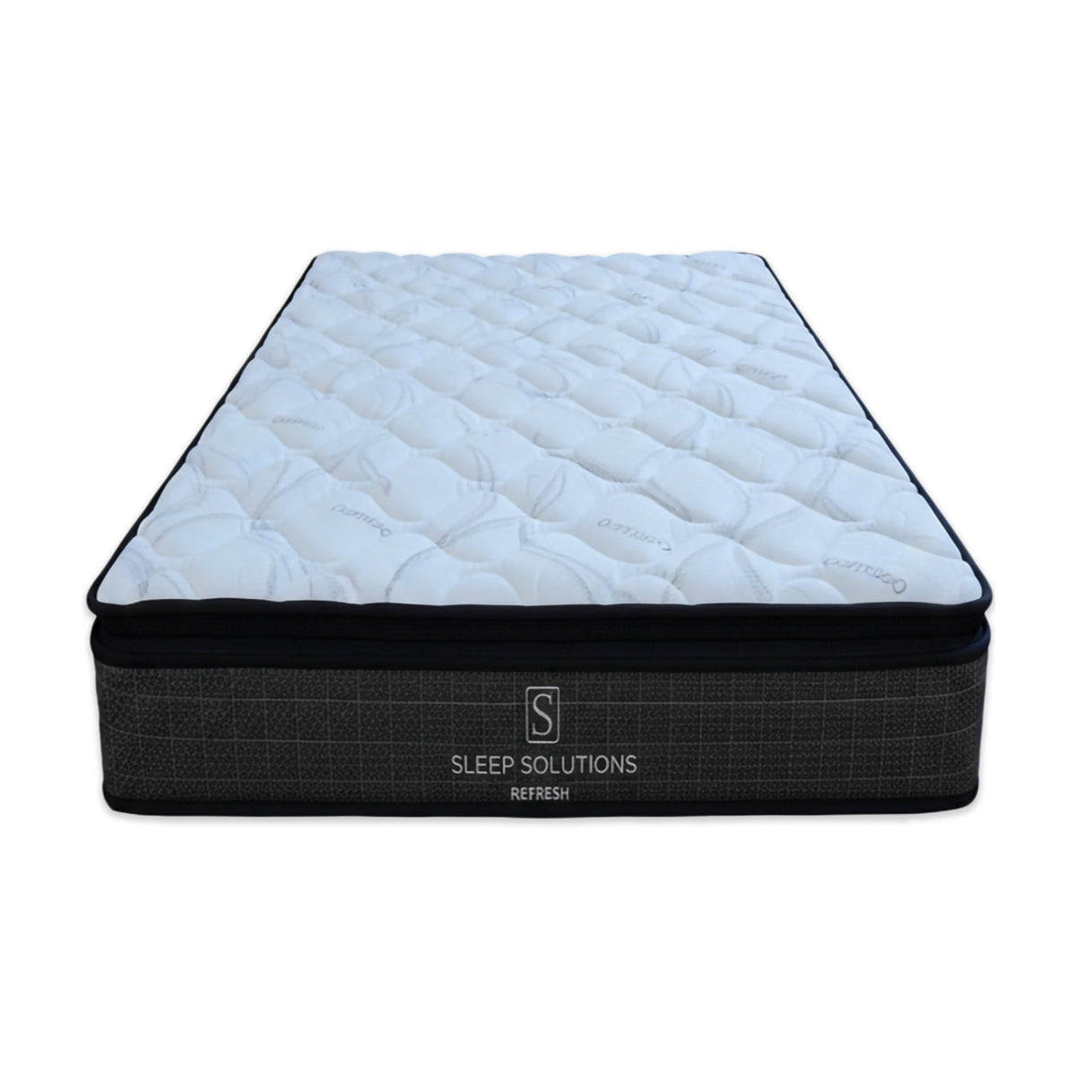 Refresh Pocket Spring Mattress Medium Bamboo Cover Pillow Top  King Single 