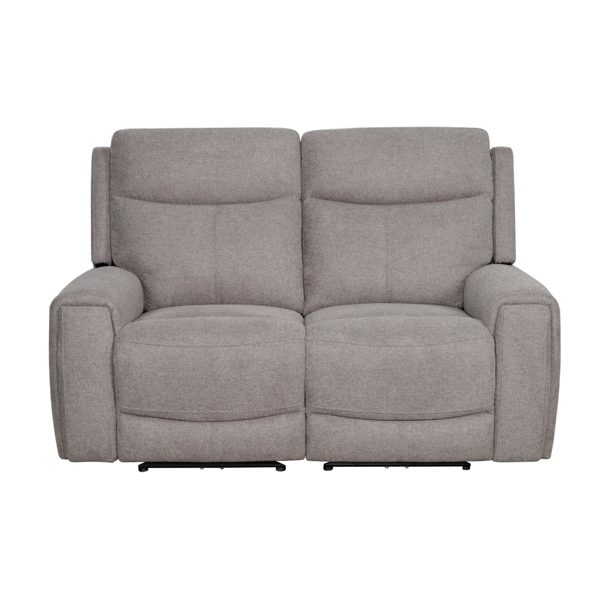 Regal 2 Seater Electric Recliner Fabric Lounge Tone Grey
