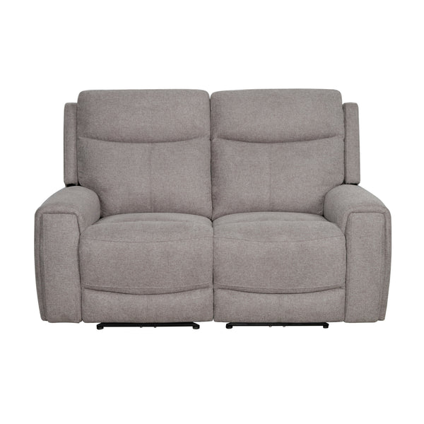Regal 2 Seater Electric Recliner Fabric Lounge Tone Grey
