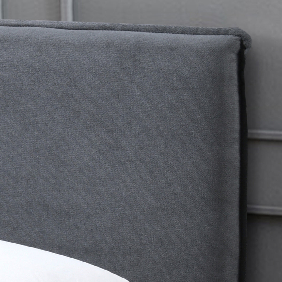 Remus King Bed Frame Charcoal
