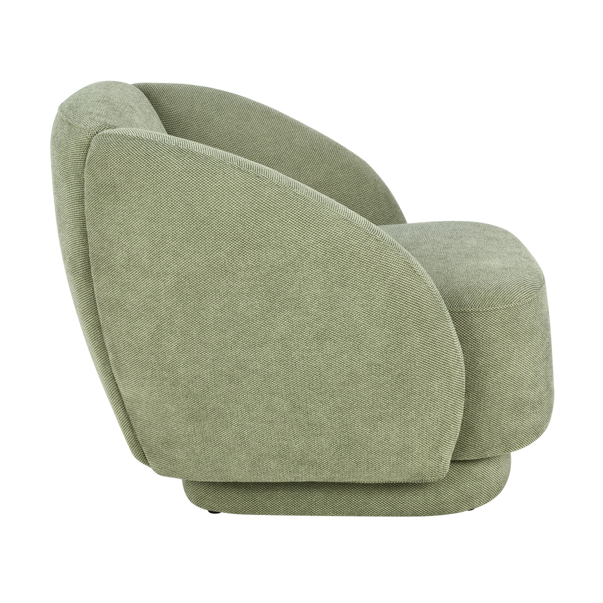 Roland Fabric Occasional Accent Chair Armchair Olive Green