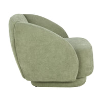 Roland Fabric Occasional Accent Chair Armchair Olive Green