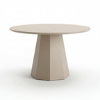 Ruddy 120cm Round Dining Table Putty Beige