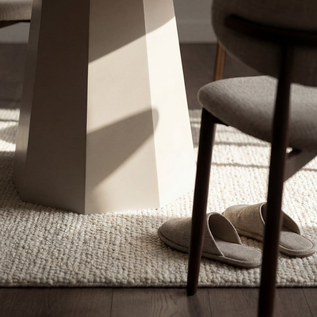 Ruddy 120cm Round Dining Table Putty Beige