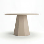Ruddy 120cm Round Dining Table Putty Beige