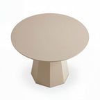Ruddy 120cm Round Dining Table Putty Beige
