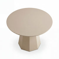 Ruddy 120cm Round Dining Table Putty Beige