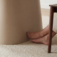 Sade 200cm Oval Dining Table Putty Beige