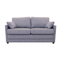 Samie Fabric Double Sofa Bed Mid Grey