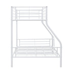 Sams Single Double Metal Bunk Bed Frame White