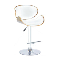 San Jose PU Barstool Bar Chair White