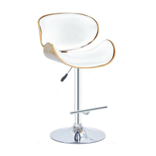 San Jose PU Barstool Bar Chair White