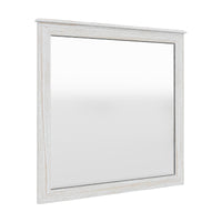 San Remo Dresser Mirror Washed White