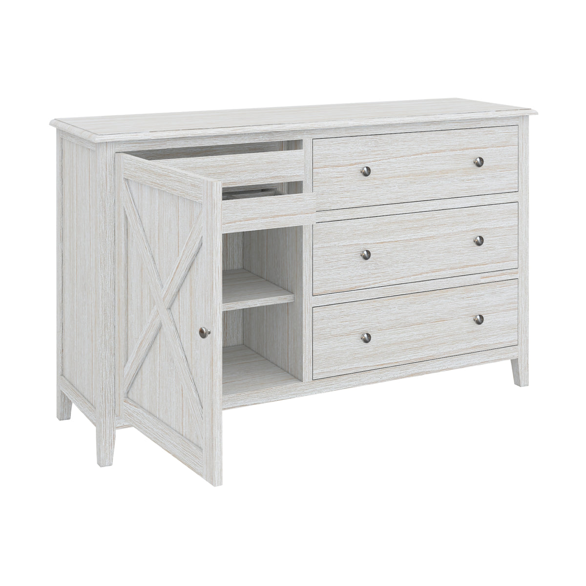 San Remo Dresser Washed White
