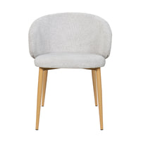 Saturn 2pc Set Dining Chair Oak Grey