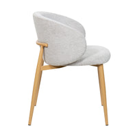 Saturn 2pc Set Dining Chair Oak Grey