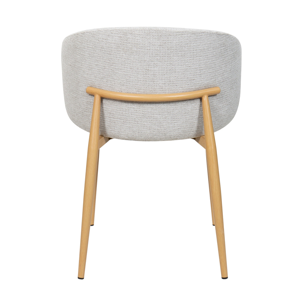 Saturn 2pc Set Dining Chair Oak Grey