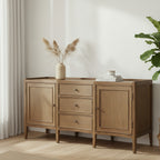 Savannah Buffet Table 2 Door 3 Drawer Natural