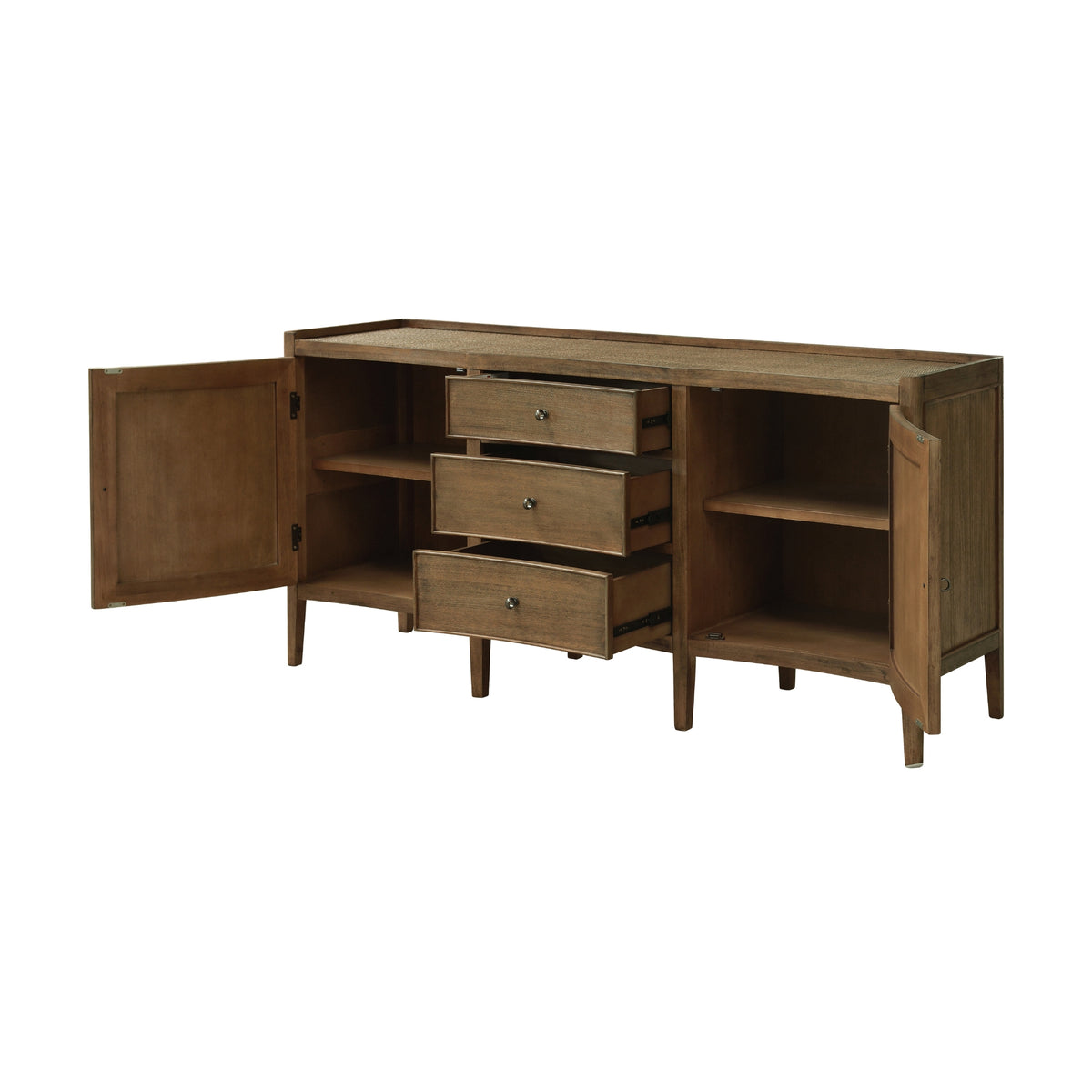 Savannah Buffet Table 2 Door 3 Drawer Natural