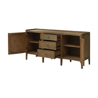 Savannah Buffet Table 2 Door 3 Drawer Natural