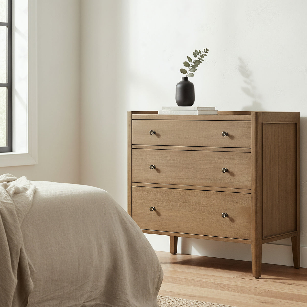 Savannah Lowboy 3 Drawer Natural 