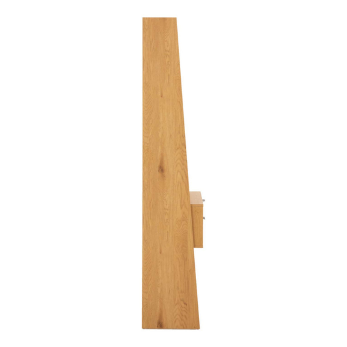 Scala 60cm 2 Drawer Bookshelf Oak, side view