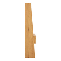 Scala 60cm 2 Drawer Bookshelf Oak, side view