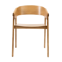 Selena 2pc Set Dining Chair Scandinavian Natural