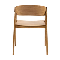 Selena 2pc Set Dining Chair Scandinavian Natural