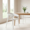 Selena 2pc Set Dining Chair Scandinavian White